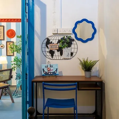 Blue Haven - 2-br Artistic Escape In Apartamento